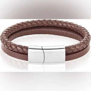 UNISEX LEATHER BRACELETE